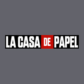 La casa de papel logo-Férfi atléta