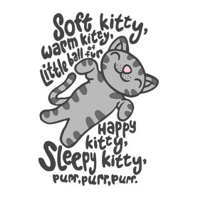 Soft kitty The Big bang theory _Rajztábla 1-Férfi atléta