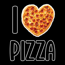 I love pizza-Férfi atléta