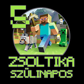 Minecraft születésnap - Egyedi névvel-Férfi atléta