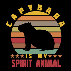 Spirit animal - Capybara-Férfi atléta