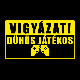 Dühös Játékos-Gyerek pulóver