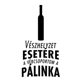 A vércsoportom a pálinka-Gyerek pulóver