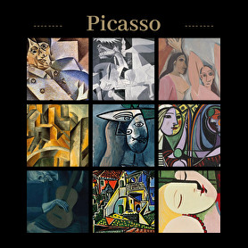 Picasso - részletek-Gyerek pulóver