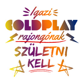 COLDPLAY rajongó-Gyerek pulóver