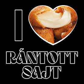 I love Rántott sajt-Gyerek pulóver