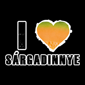 I Love Sárgadinnye-Gyerek pulóver