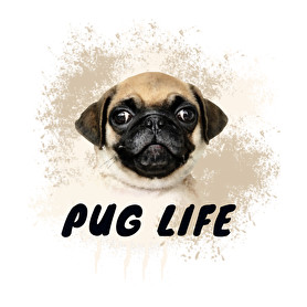 pug life-Gyerek pulóver