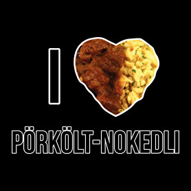 I love Pörkölt-Nokedli-Gyerek pulóver