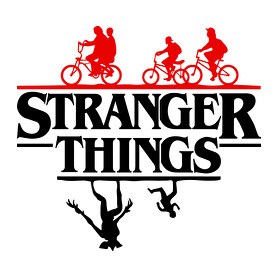 stranger things upside down 2-Gyerek pulóver