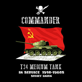 t34-commander-Gyerek pulóver