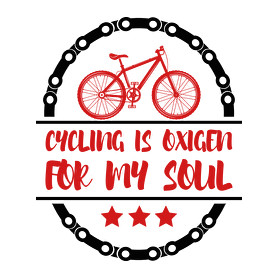 Cycling is oxigen for my soul-Gyerek pulóver