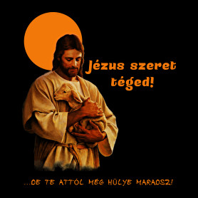 JÉZUS SZERET TÉGED-Női póló