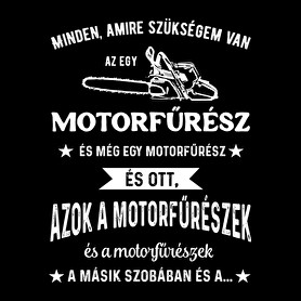 Motorfűrész / Favágó-Női póló