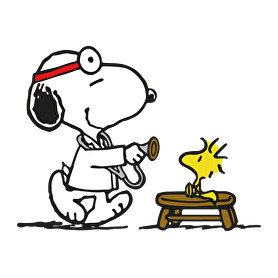 Snoopy és Woodstock-Női póló