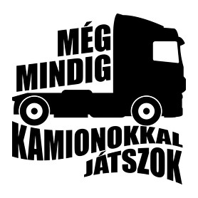 Kamionokkal játszok-Női póló