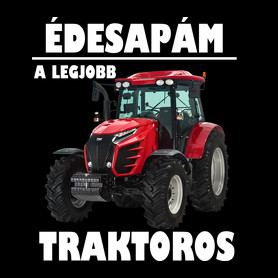 Édesapám a legjobb traktoros-Női póló