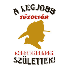 Tűzoltó szülinapja szeptember-Női póló