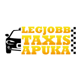 Legjobb taxis apuka-Női póló