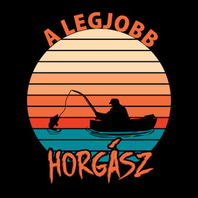 Legjobb horgász-Női póló