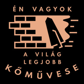 Én vagyok a világ legjobb kőművese - Világos-Női póló