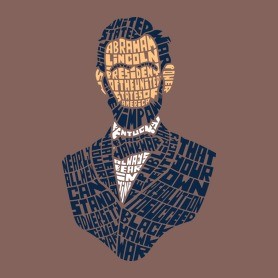 Abraham Lincoln-Női póló