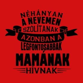 A legfontosabbak Mamának hívnak!-Női póló