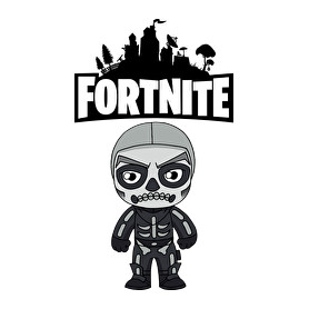 Fortnite Skull trooper-Női póló