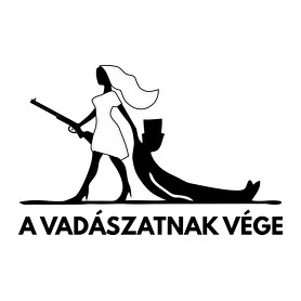 Leánybúcsú - A vadászatnak vége!-Női póló