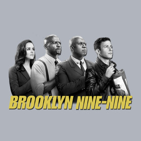 Brooklyn Nine-nine B&W-Női póló