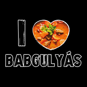 I love babgulyás-Női póló