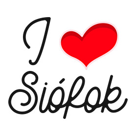 I love Siófok 2-Női póló