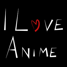 I love anime-Női póló