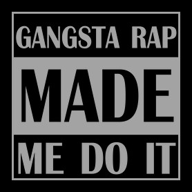 Gangsta rap-Női póló