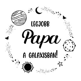 Legjobb papa a galaxisban-Női póló