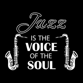 Jazz is the soul-Női póló