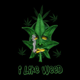 i like weed-Női póló