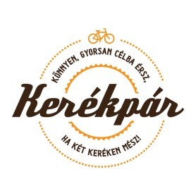 kerekpar-brown-orange-Női póló