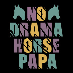 Horse papa-Női póló