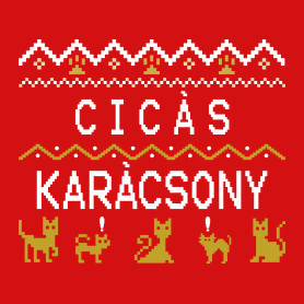 CICÁS KARÁCSONY-Női póló