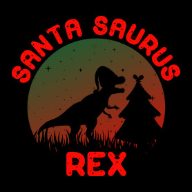 Santa Saurus Rex-Női póló