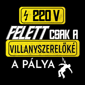 220V Felett | Fehér-Női póló