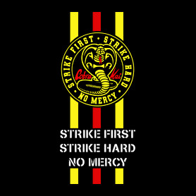 Cobra Kai - Strike first-Női póló