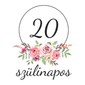 20 éves szülinapos-Női póló