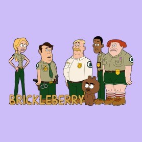 Brickleberry-Női póló