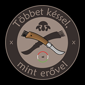 Többet késsel, mint erővel! -Női póló