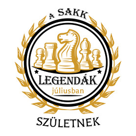 A sakk legenda - Hónappal-Női póló