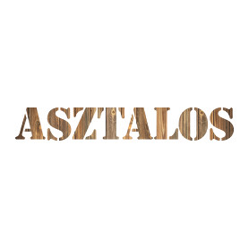 Asztalos - Fa mintás-Női póló