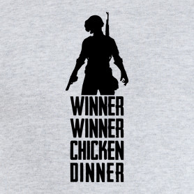 Winner Winner Chicken Dinner PUBG-Férfi kapucnis pulóver