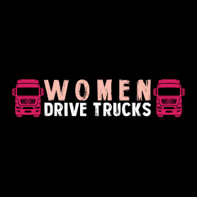 Women drive trucks-Férfi kapucnis pulóver